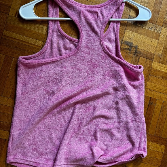 Juicy Couture 90s Terry cloth towel material Tank top - Picture 5 of 6